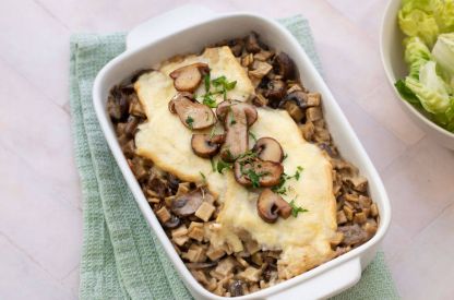 Gratin-de-crozets-aux-champignons-et-à-la-Raclette-de-Savoie