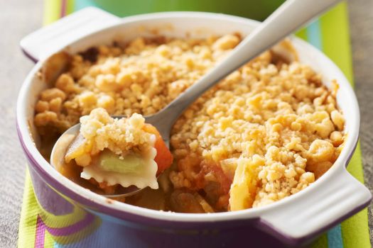 Crumble-de-légumes-aux-ravioles-du-Dauphiné