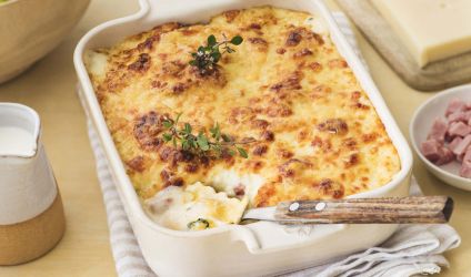 pates-fraiches-boursin-en-gratin-au-jambon